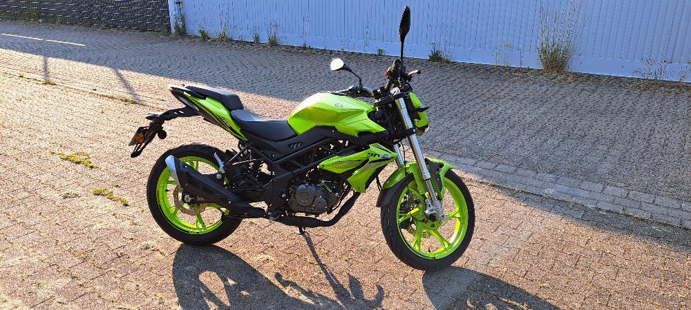 Motorrad verkaufen Benelli BN 125 E5. grün Ankauf